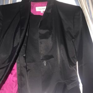 Women’s pencil black skirt suit with Jacket